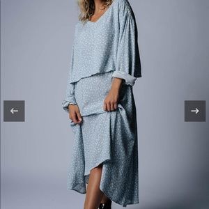 Bobbie wren Blue floral set